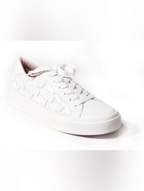 Vaneli Yolen White Star Platform Sneakers